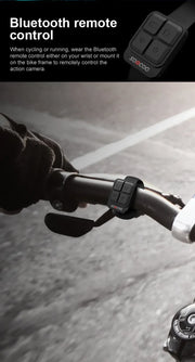 Bluetooth remote control worn on a wrist