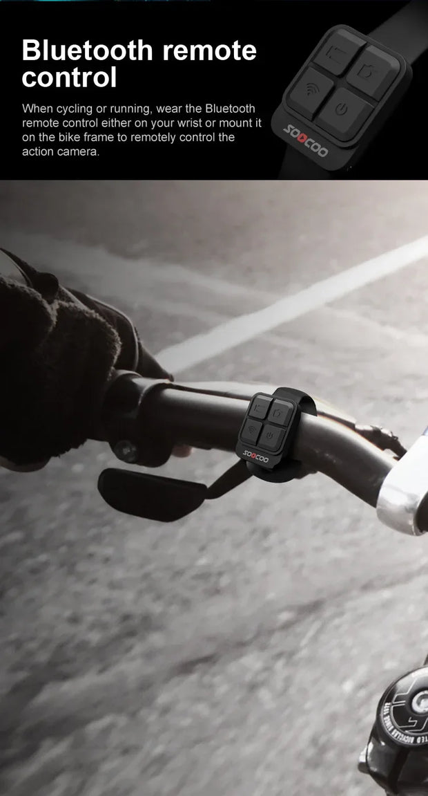 Bluetooth remote control worn on a wrist