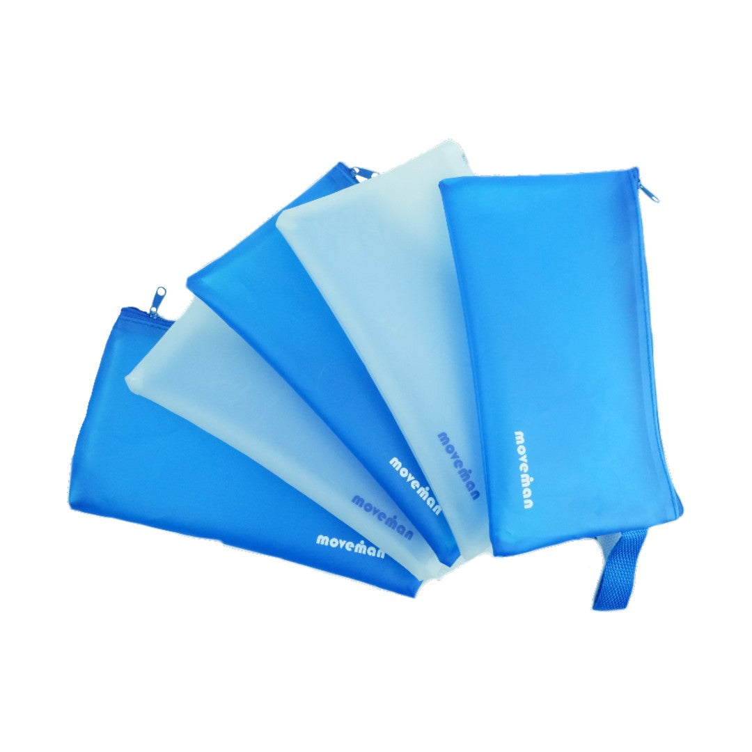 Multipurpose Pouch Blue and White